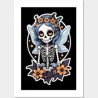 Skeleton Fairy 3 Posters and Art